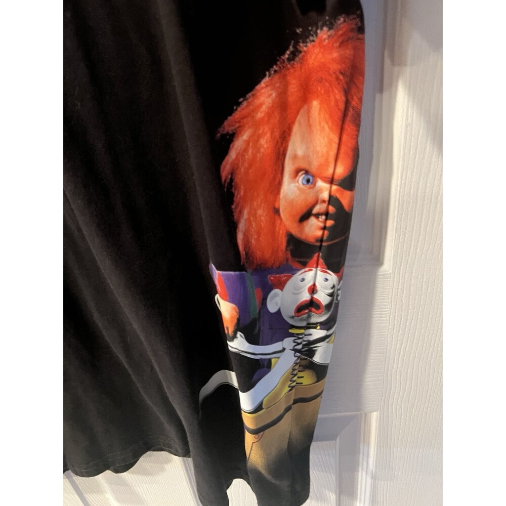 Chucky Child’s Play T-Shirt Mens 2XL Embroidered Graphic Tee Universal Studios - Picture 7 of 11
